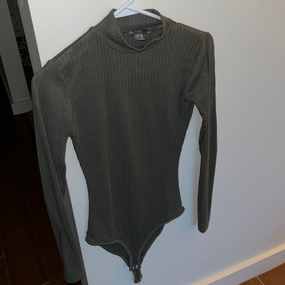 Olive Green Bodysuit - Picture 1 of 1